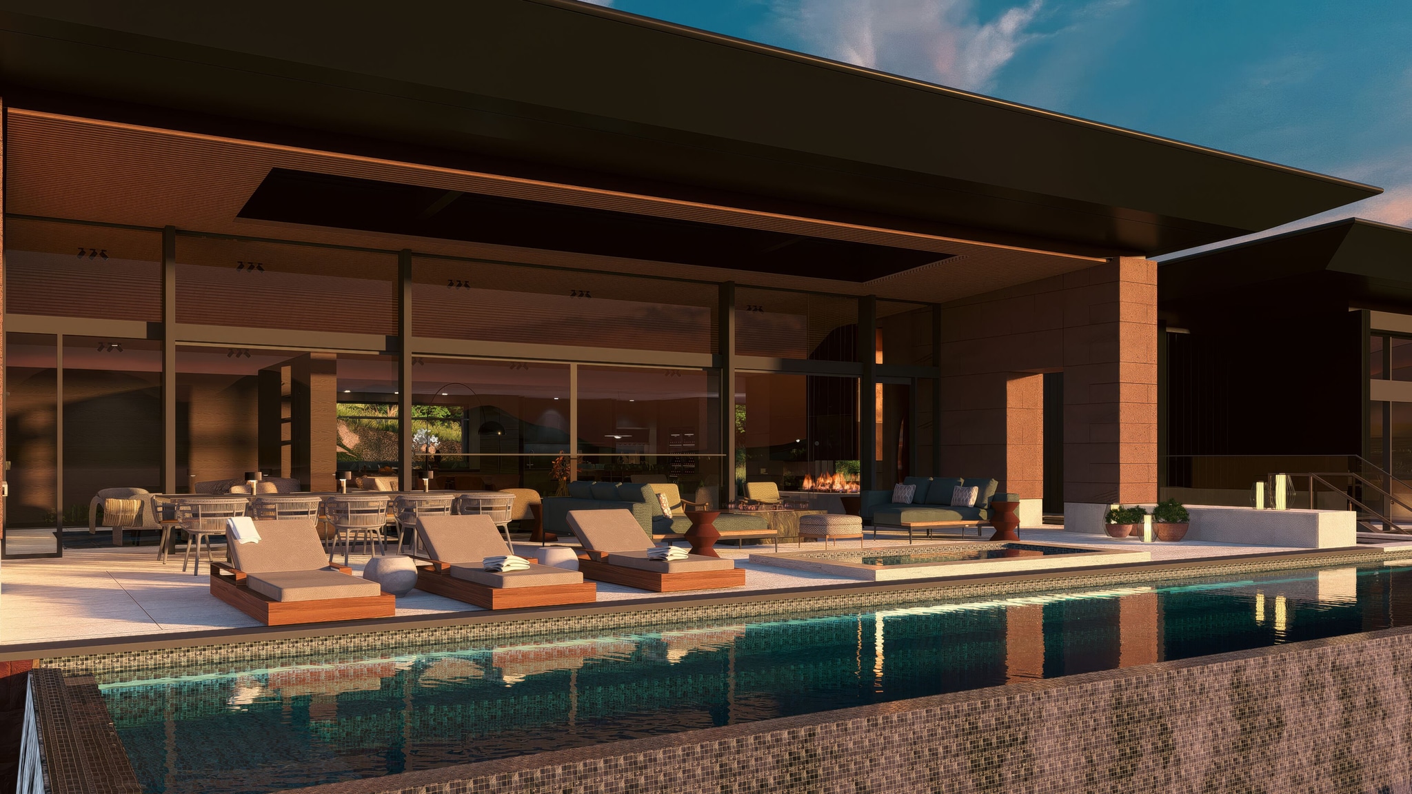 SAFFIRE VILLA - POOL TERRACE Topaz Gigapixel 2x scale